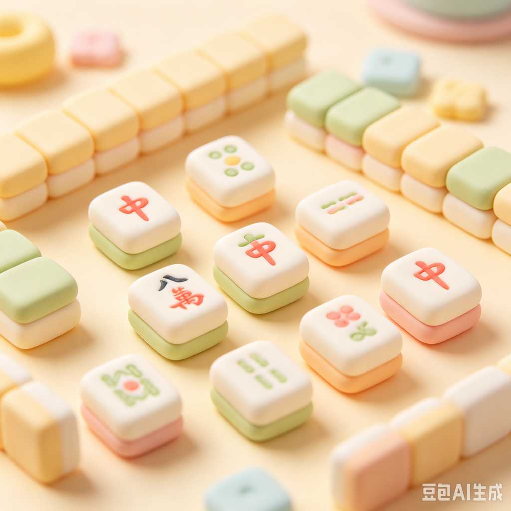 smooth surface mahjong tiles