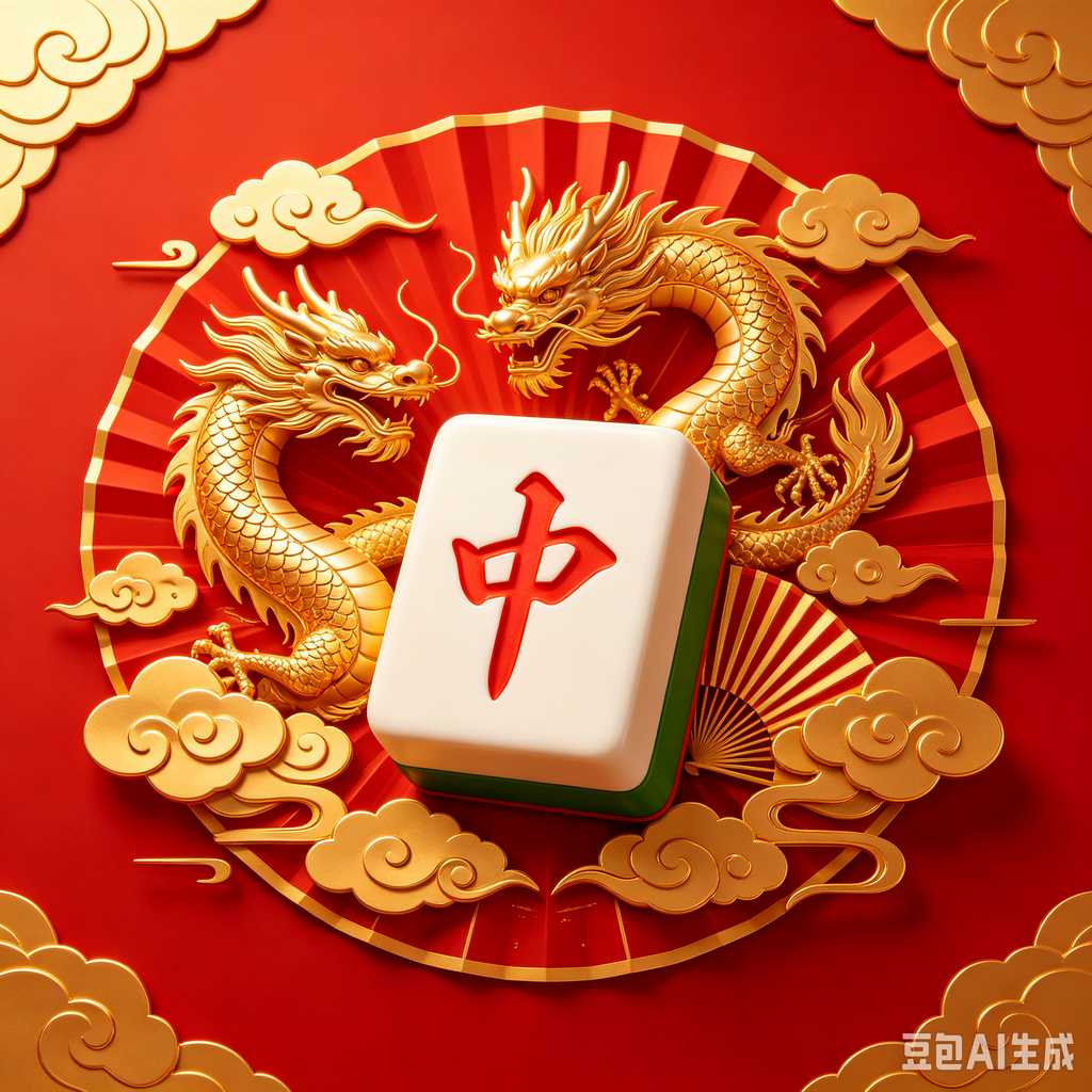 classic oriental board game mahjong