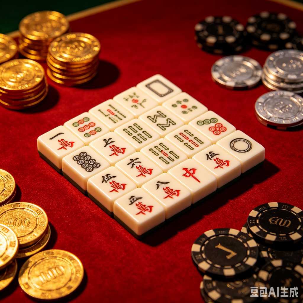chinese style mahjong set