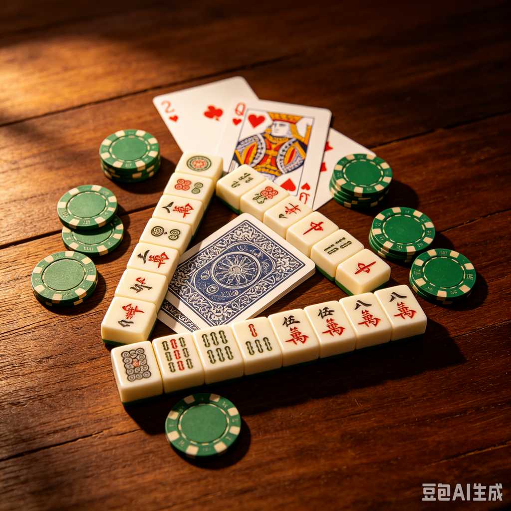 compact mahjong set for small home